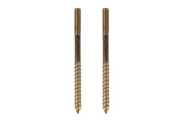 Cofan – Conjunto de Tornillos Verticales | Fijación para Inodoro | M5 x 75 mm | Incluye Tapones y Tacos